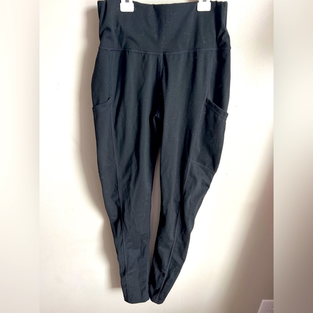 Black Scrunch Leggings